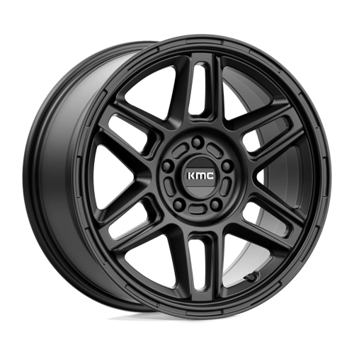 KMC KM716 NOMAD Satin Black 17x8 +38 5x120mm 74.1mm - Wheelwiz