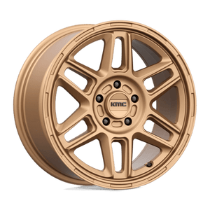 KMC KM716 NOMAD Matte Bronze 17x8 +38 5x110mm 72.6mm - Wheelwiz