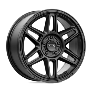 KMC KM716 NOMAD Satin Black 18x8 +38 5x120mm 74.1mm - Wheelwiz