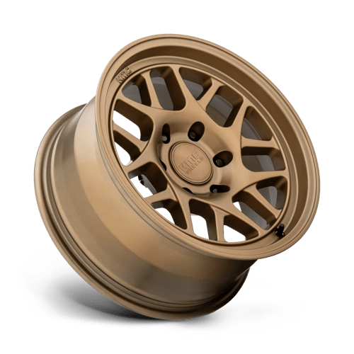KMC KM717 BULLY OL Matte Bronze 17x8.5 +18 6x114.3mm 66.1mm - Wheelwiz