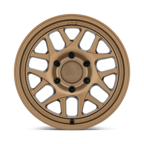 KMC KM717 BULLY OL Matte Bronze 17x8.5 +18 5x150mm 110.1mm - Wheelwiz