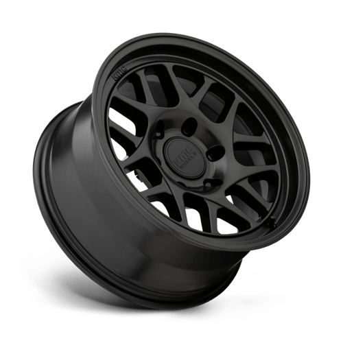 KMC KM717 BULLY OL Satin Black 17x8.5 +18 5x150mm 110.1mm - Wheelwiz