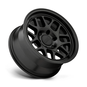 KMC KM717 BULLY OL Satin Black 17x7 +10 5x139.7mm 108mm - WheelWiz