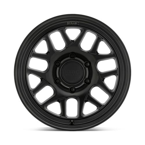 KMC KM717 BULLY OL Satin Black 17x8.5 0 6x135mm 87.1mm - Wheelwiz