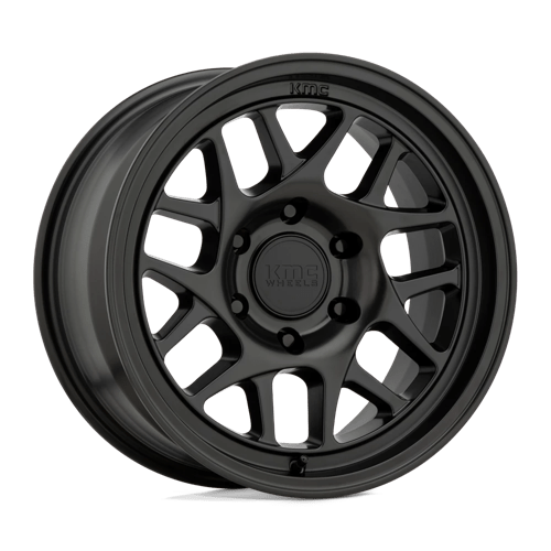 KMC KM717 BULLY OL Satin Black 16x8 0 5x127mm 71.5mm - Wheelwiz