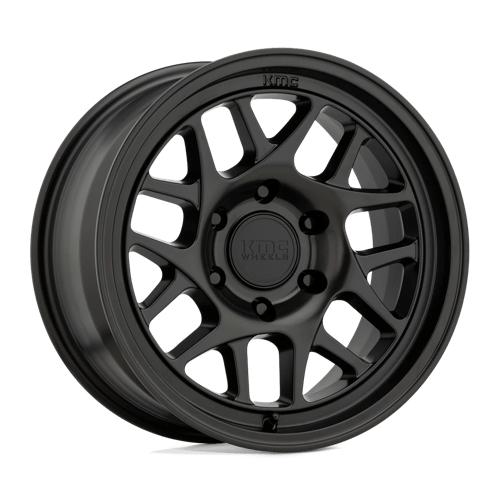 KMC KM717 BULLY OL Satin Black 17x8.5 0 5x139.7mm 78.1mm - Wheelwiz