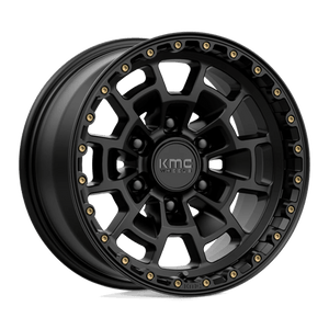 KMC KM718 SUMMIT Satin Black 16x8 00 6x139.7mm 106.1mm