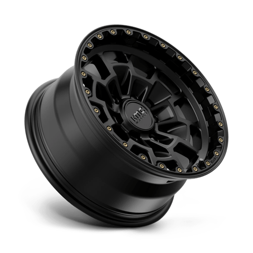 KMC KM718 SUMMIT Satin Black 16x8 0 6x139.7mm 106.1mm - Wheelwiz