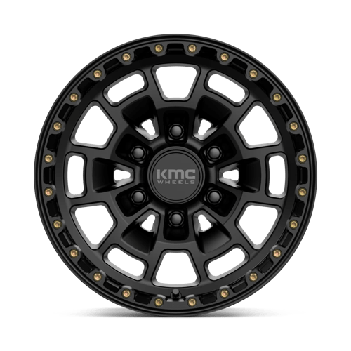 KMC KM718 SUMMIT Satin Black 16x8 0 6x120mm 66.9mm - Wheelwiz