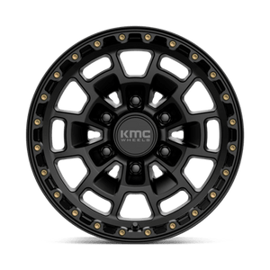 KMC KM718 SUMMIT Satin Black 16x8 0 6x120mm 66.9mm - Wheelwiz