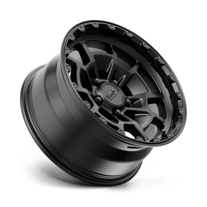 KMC KM718 SUMMIT Satin Black 17x8.5 0 5x150mm 110.1mm - Wheelwiz