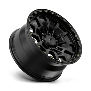 KMC KM718 SUMMIT Satin Black 17x8.5 +18 6x135mm 87.1mm - Wheelwiz