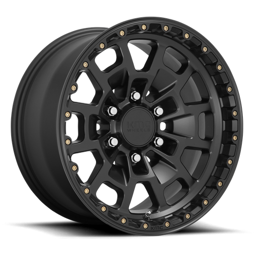KMC KM718 SUMMIT Satin Black 16x8 0 6x120mm 66.9mm