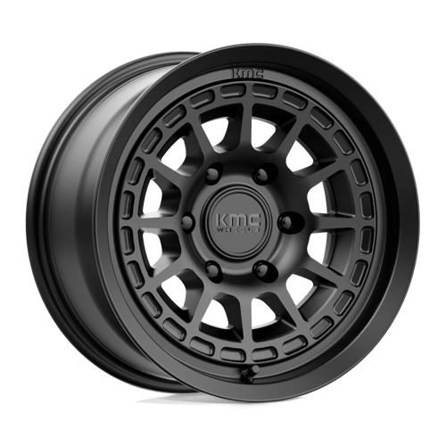 KMC KM719 CANYON Satin Black 17x8 +20 6x139.7mm 106.1mm - Wheelwiz