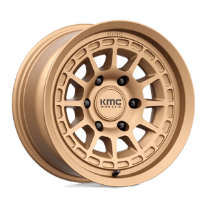 KMC KM719 CANYON Matte Bronze 17x8 +20 6x139.7mm 106.1mm - Wheelwiz