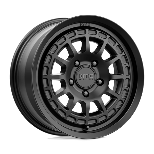KMC KM719 CANYON Satin Black 17x8 +35 5x127mm 71.5mm - Wheelwiz