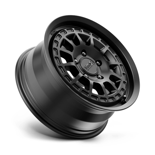 KMC KM719 CANYON Satin Black 17x8 +35 5x127mm 71.5mm - Wheelwiz