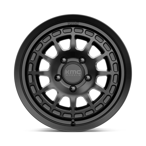 KMC KM719 CANYON Satin Black 17x8 +35 5x127mm 71.5mm - Wheelwiz