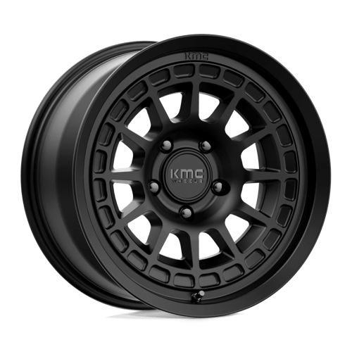 KMC KM719 CANYON Satin Black 17x8.5 0 5x127mm 71.5mm - Wheelwiz