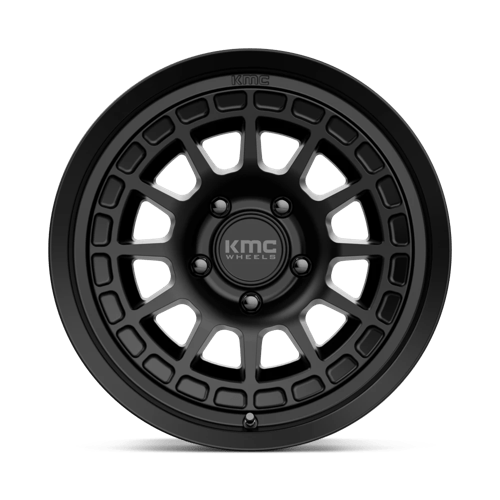 KMC KM719 CANYON Satin Black 17x8.5 0 5x127mm 71.5mm - Wheelwiz