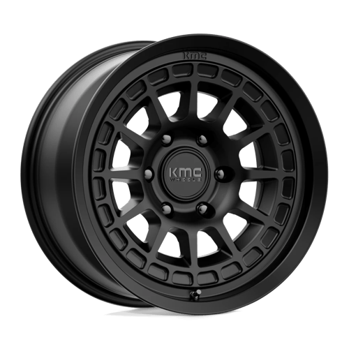 KMC KM719 CANYON Satin Black 17x8.5 0 6x139.7mm 106.1mm– Wheelwiz