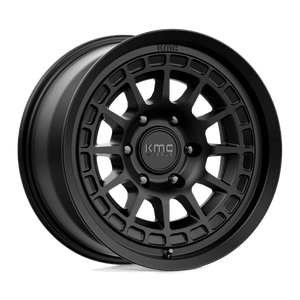 KMC KM719 CANYON Satin Black 17x8.5 0 6x139.7mm 106.1mm - Wheelwiz