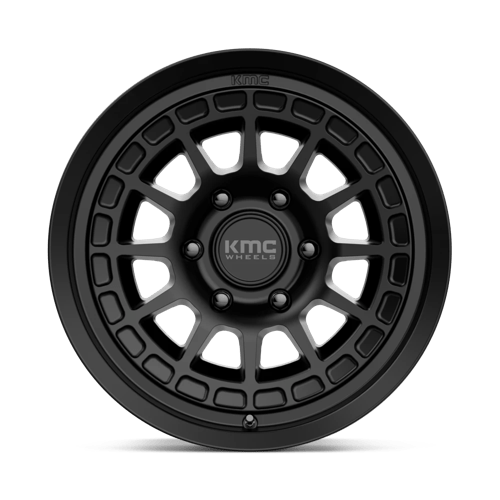 KMC KM719 CANYON Satin Black 17x8.5 0 6x139.7mm 106.1mm - Wheelwiz