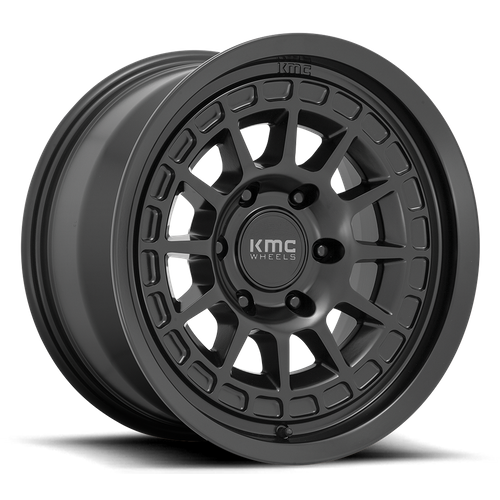 KMC KM719 CANYON Satin Black 17x8 +20 6x139.7mm 106.1mm