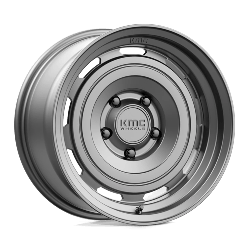 KMC KM720 ROSWELL Matte Anthracite 17x8.5 00 6x135mm 87.1mm - WheelWiz