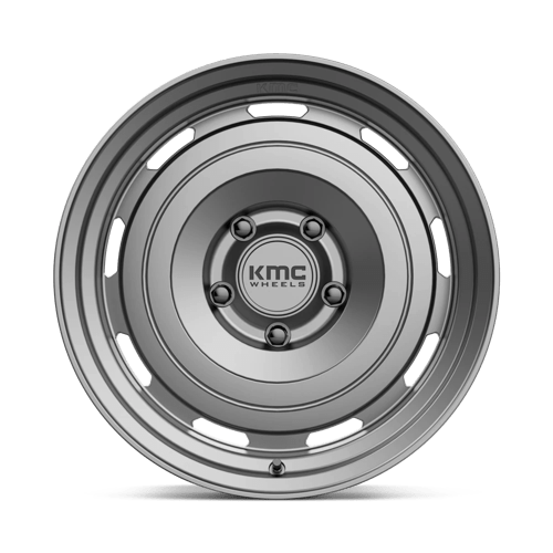 KMC KM720 ROSWELL Matte Anthracite 17x8.5 0 5x127mm 78.1mm - Wheelwiz