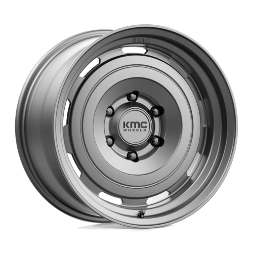 KMC KM720 ROSWELL Matte Anthracite 17x8.5 0 6x139.7mm 106.1mm - Wheelwiz