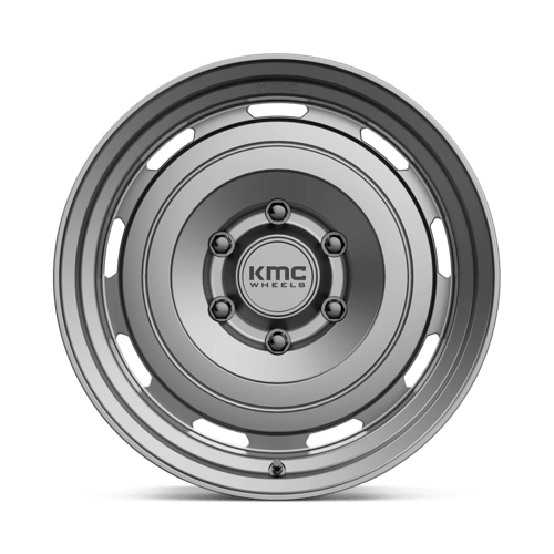 KMC KM720 ROSWELL Matte Anthracite 17x8.5 0 6x139.7mm 106.1mm - Wheelwiz