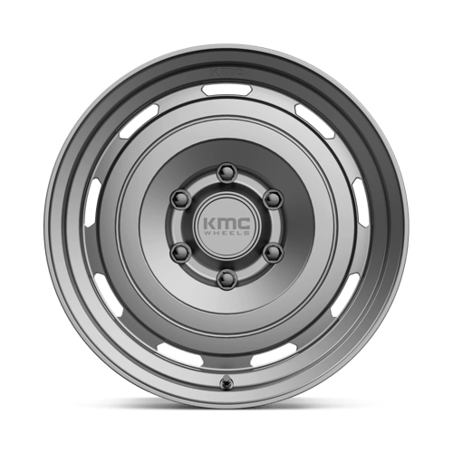 KMC KM720 ROSWELL Matte Anthracite 17x8.5 +18 6x139.7mm 106.1mm - Wheelwiz