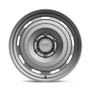 KMC KM720 ROSWELL Matte Anthracite 17x8.5 +18 6x139.7mm 106.1mm - Wheelwiz