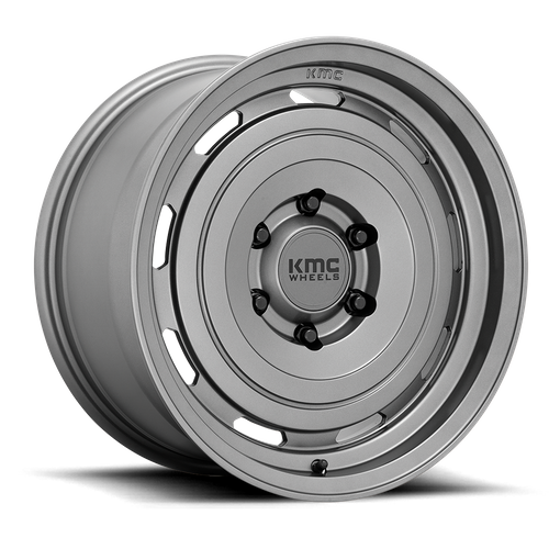KMC KM720 ROSWELL Matte Anthracite 17x8.5 0 6x139.7mm 106.1mm