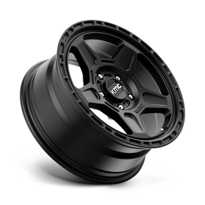 KMC KM721 ALPINE Satin Black 16x7 +15 5x100mm 72.6mm - WheelWiz