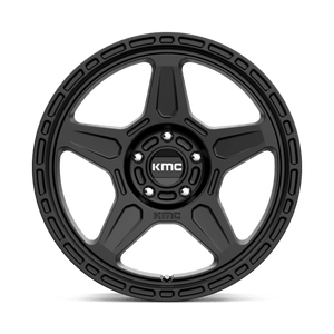 KMC KM721 ALPINE Satin Black 18x8 +38 5x112mm 66.6mm - WheelWiz