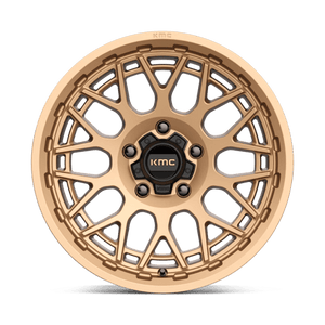 KMC KM722 TECHNIC Matte Bronze 17x8.5 0 5x127mm 71.5mm - Wheelwiz