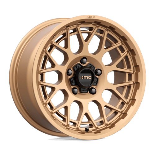 KMC KM722 TECHNIC Matte Bronze 17x8.5 +18 5x127mm 71.5mm - Wheelwiz