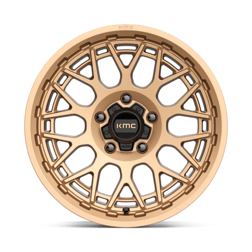 KMC KM722 TECHNIC Matte Bronze 17x8.5 +18 5x127mm 71.5mm - Wheelwiz