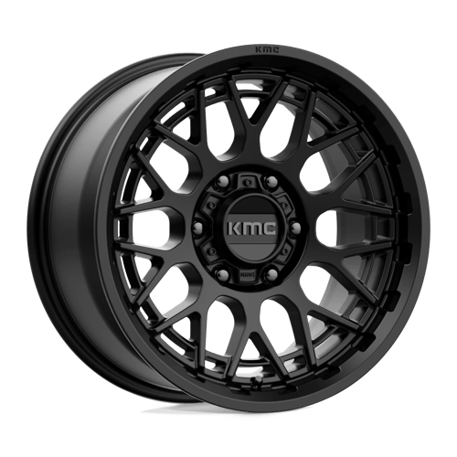 KMC KM722 TECHNIC Satin Black 17x8.5 +18 6x135mm 87.1mm - Wheelwiz