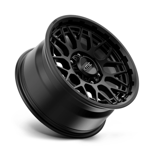 KMC KM722 TECHNIC Satin Black 17x8.5 +18 6x120mm 66.9mm - Wheelwiz