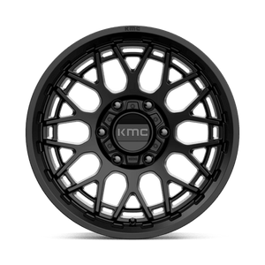 KMC KM722 TECHNIC Satin Black 17x8.5 +18 6x139.7mm 106.1mm - Wheelwiz