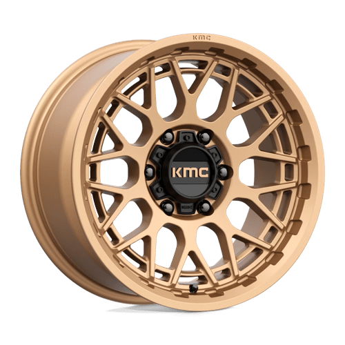 KMC KM722 TECHNIC Matte Bronze 17x8.5 +18 6x139.7mm 106.1mm - Wheelwiz