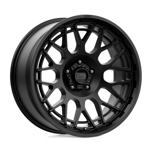 KMC KM722 TECHNIC Satin Black 20x9 0 5x127mm 71.5mm - Wheelwiz