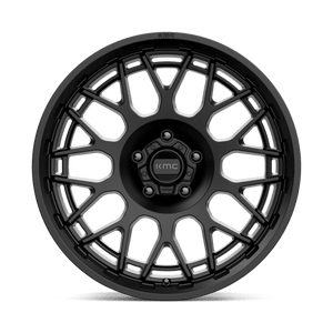 KMC KM722 TECHNIC Satin Black 20x9 +18 5x127mm 71.5mm - Wheelwiz