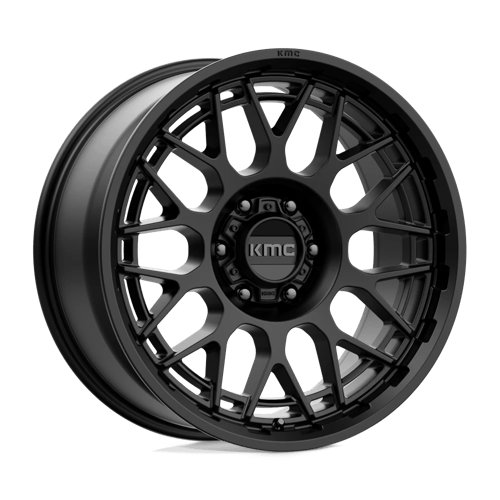 KMC KM722 TECHNIC Satin Black 20x9 +18 6x114.3mm 66.1mm - Wheelwiz