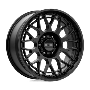 KMC KM722 TECHNIC Satin Black 20x9 +18 6x114.3mm 66.1mm - Wheelwiz