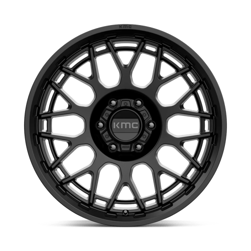 KMC KM722 TECHNIC Satin Black 20x9 +18 6x139.7mm 106.1mm - Wheelwiz