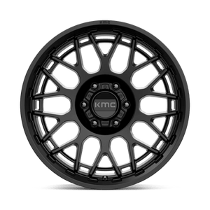 KMC KM722 TECHNIC Satin Black 20x9 +18 6x114.3mm 66.1mm - Wheelwiz
